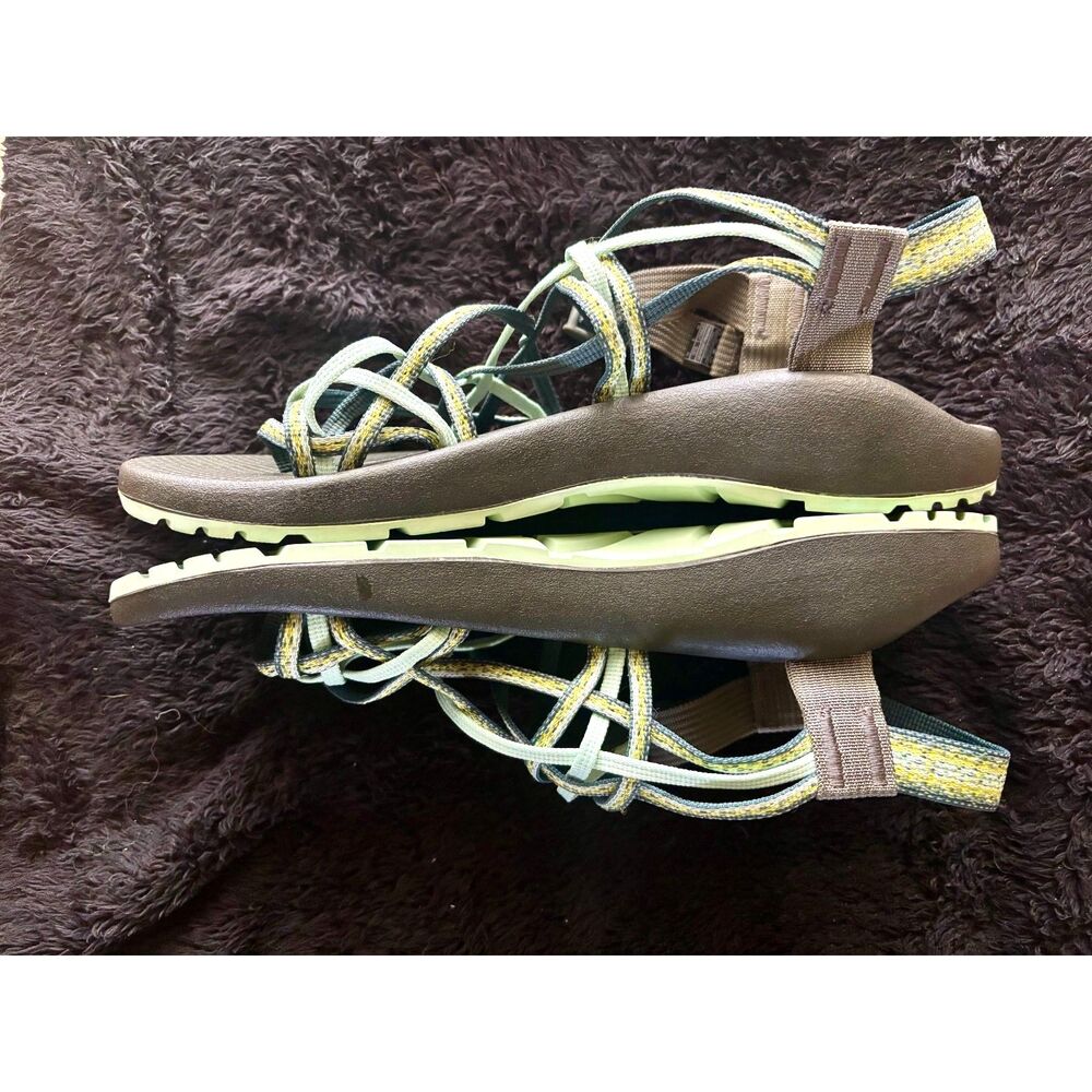 Women's Chaco Strappy Casual Hiking Sandals Green Blue Grey Black 1Sz 11
